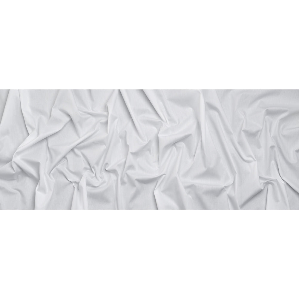 Lightweight Egyptian Cotton Shirting - White Full Lightweight Egyptian Cotton Shirting - White Full