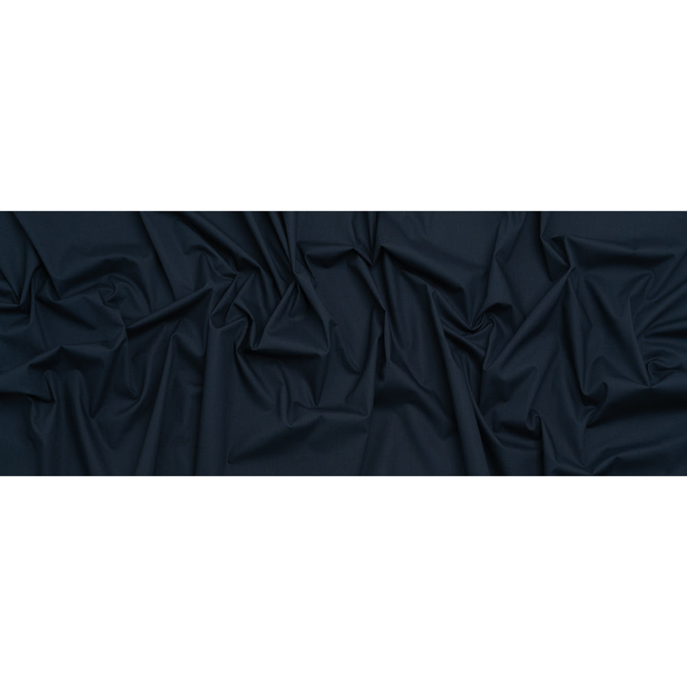 Stretch Cotton Poplin - Navy - Chancay Collection Stretch Cotton Poplin - Navy - Chancay Collection
