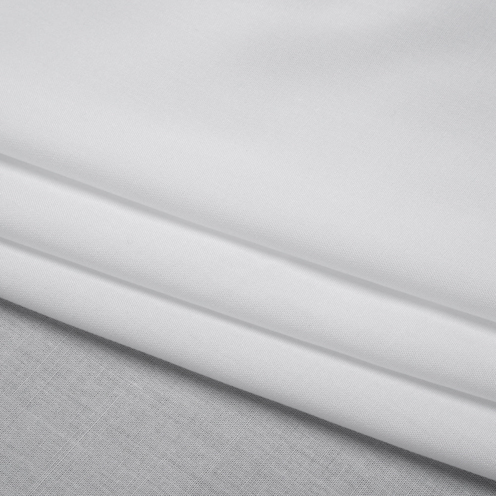 Lightweight Rayon Challis - White - Baja Collection Lightweight Rayon Challis - White - Baja Collection