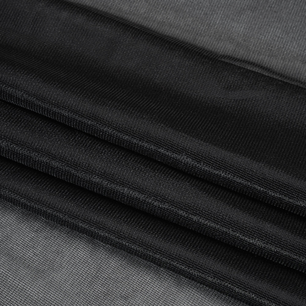 Mesh Fusible Interlining Single Side - Black Folded Mesh Fusible Interlining Single Side - Black Folded