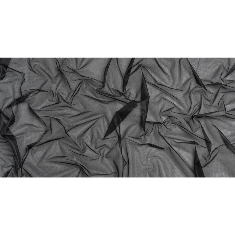 Mesh Fusible Interlining Single Side - Black Full Mesh Fusible Interlining Single Side - Black Full