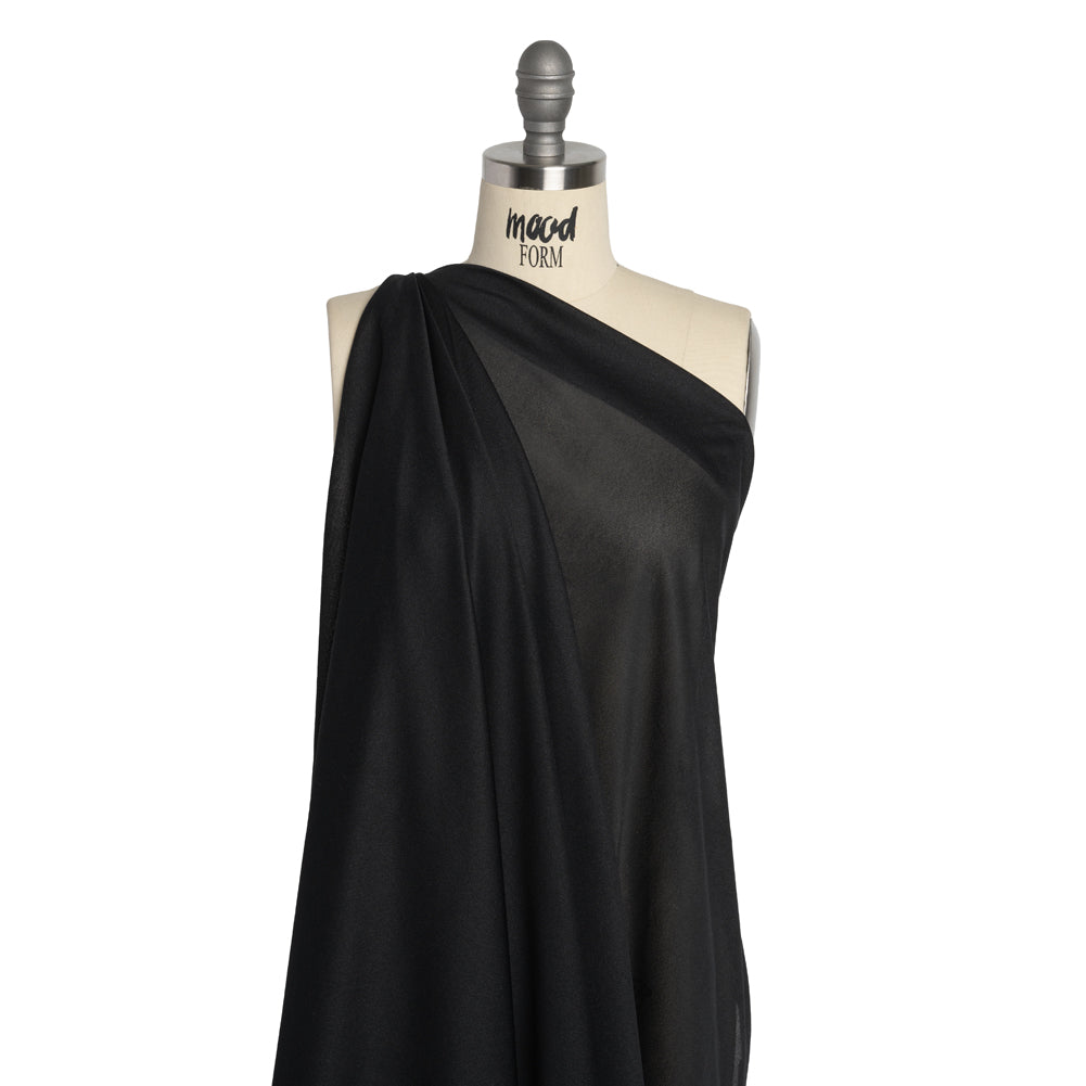 Medium Weight Knit Fusible Interlining, Single Sided - Black Drape Medium Weight Knit Fusible Interlining, Single Sided - Black Drape