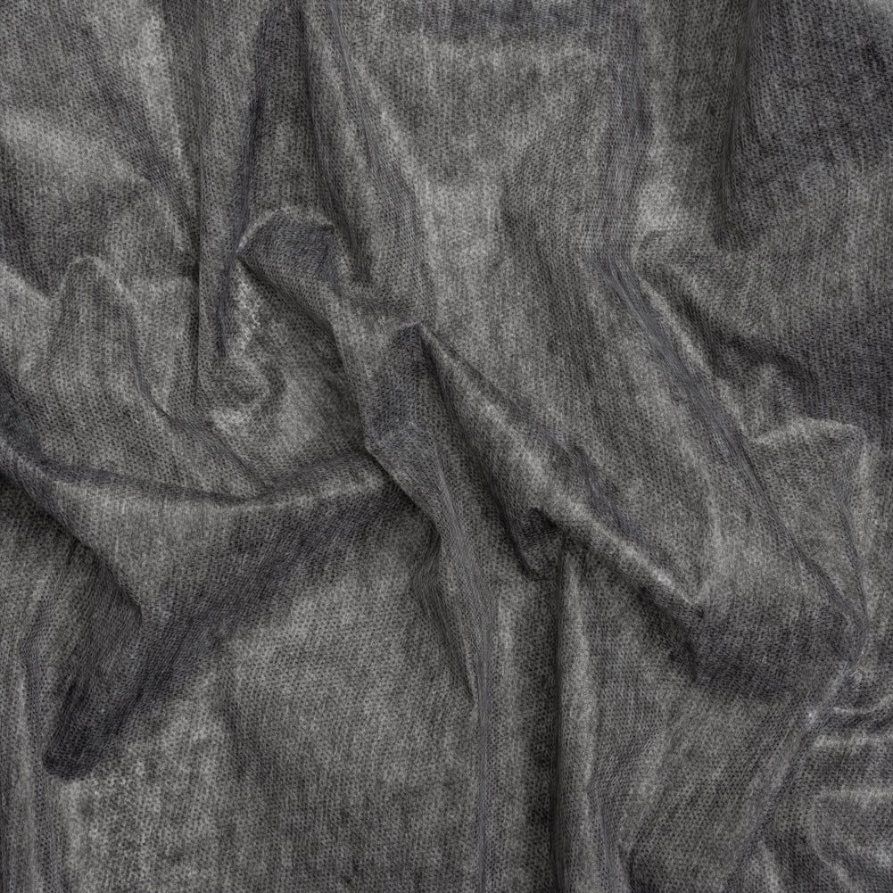 Non-Woven Fusible Interlining, Single Sided by Helmut Lang - Heathered Gray Non-Woven Fusible Interlining, Single Sided by Helmut Lang - Heathered Gray