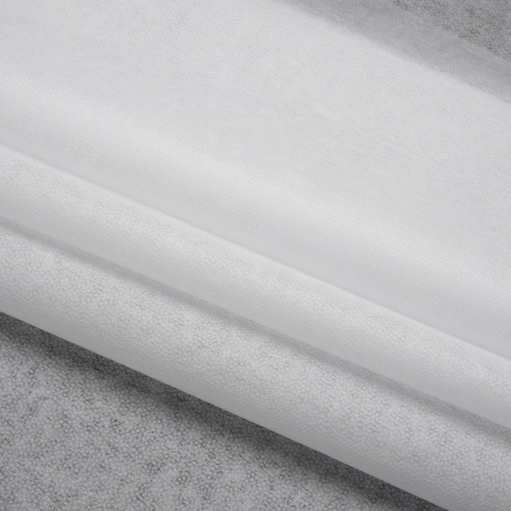 Crisp Non-Woven Fusible Interlining, Single Sided by Theory - White Folded Crisp Non-Woven Fusible Interlining, Single Sided by Theory - White Folded