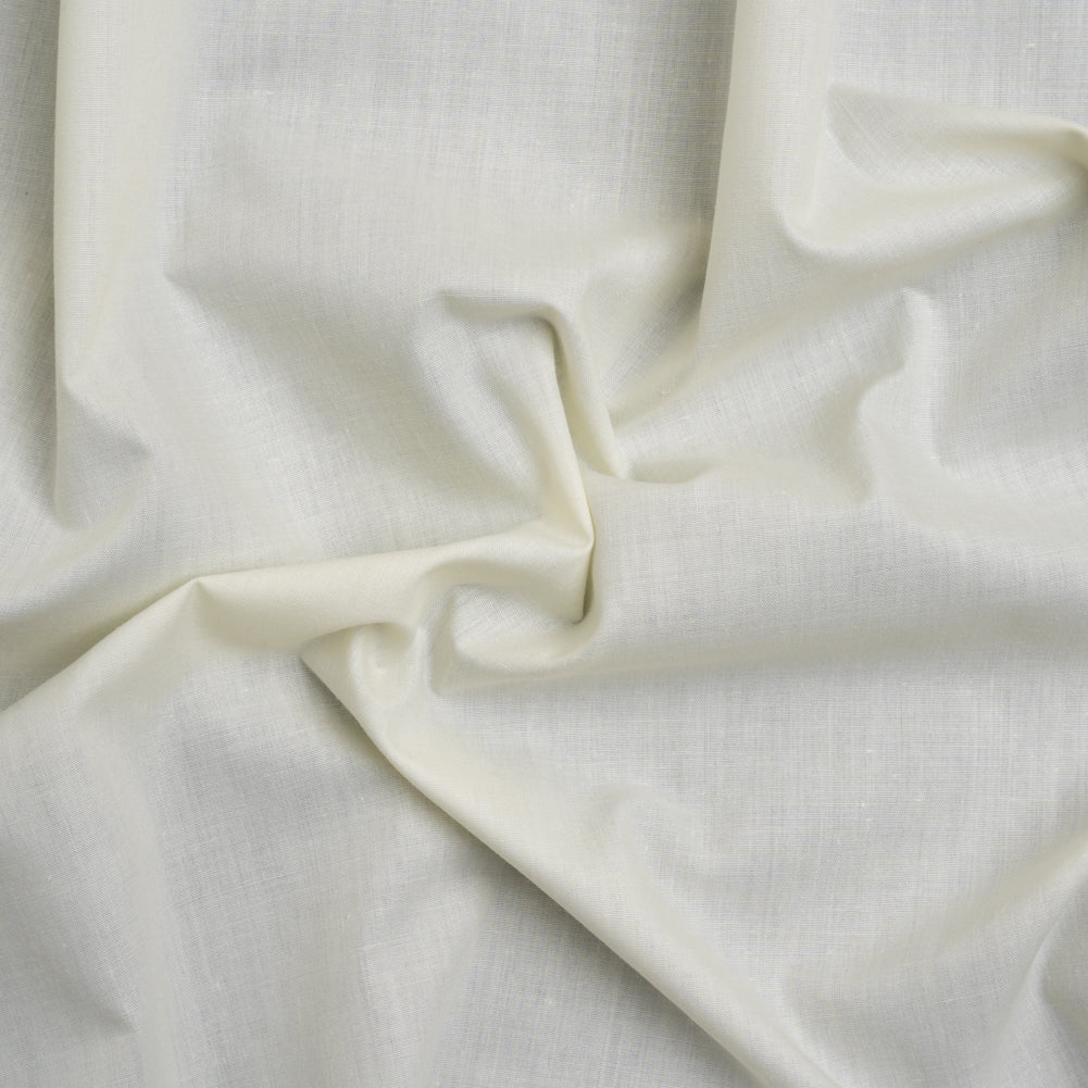 Poly-Cotton Pocketing Fabric by Theory - Ivory Poly-Cotton Pocketing Fabric by Theory - Ivory