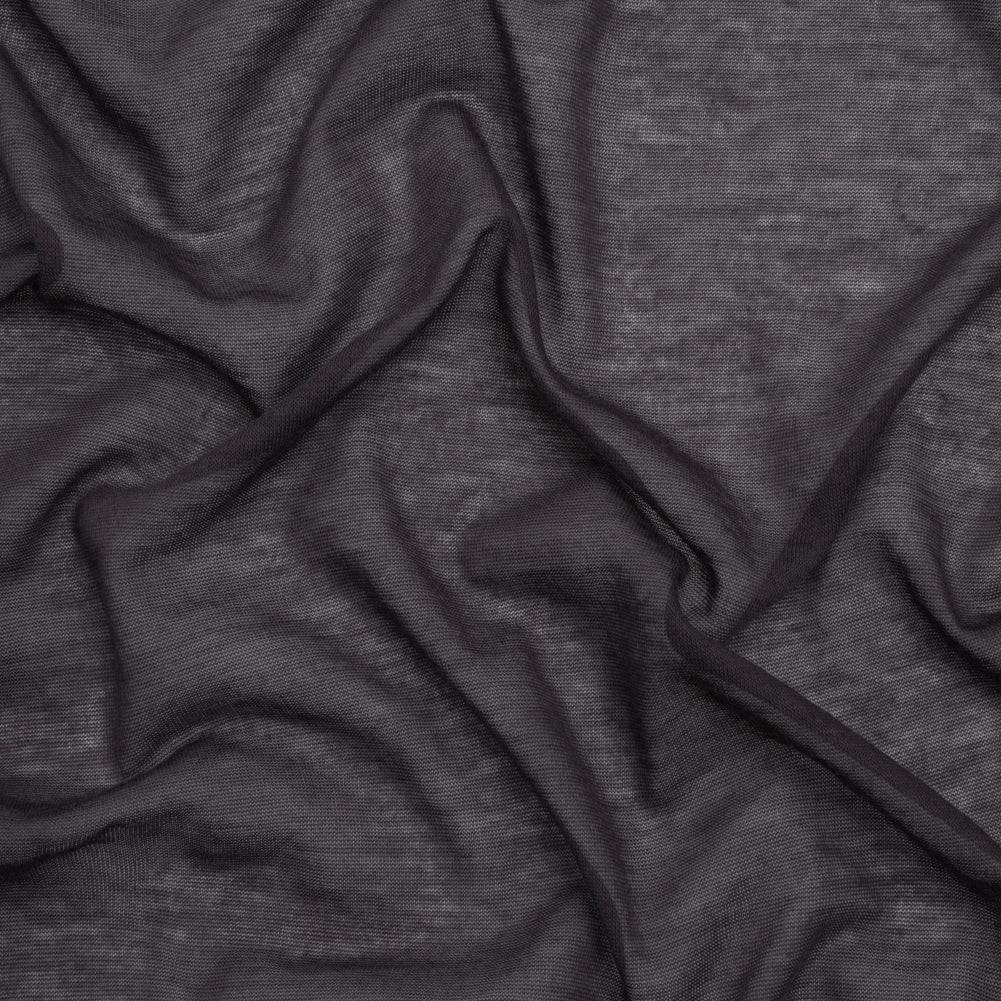 Featherweight Rayon Jersey - Dark Purple - Designer Deadstock Featherweight Rayon Jersey - Dark Purple - Designer Deadstock