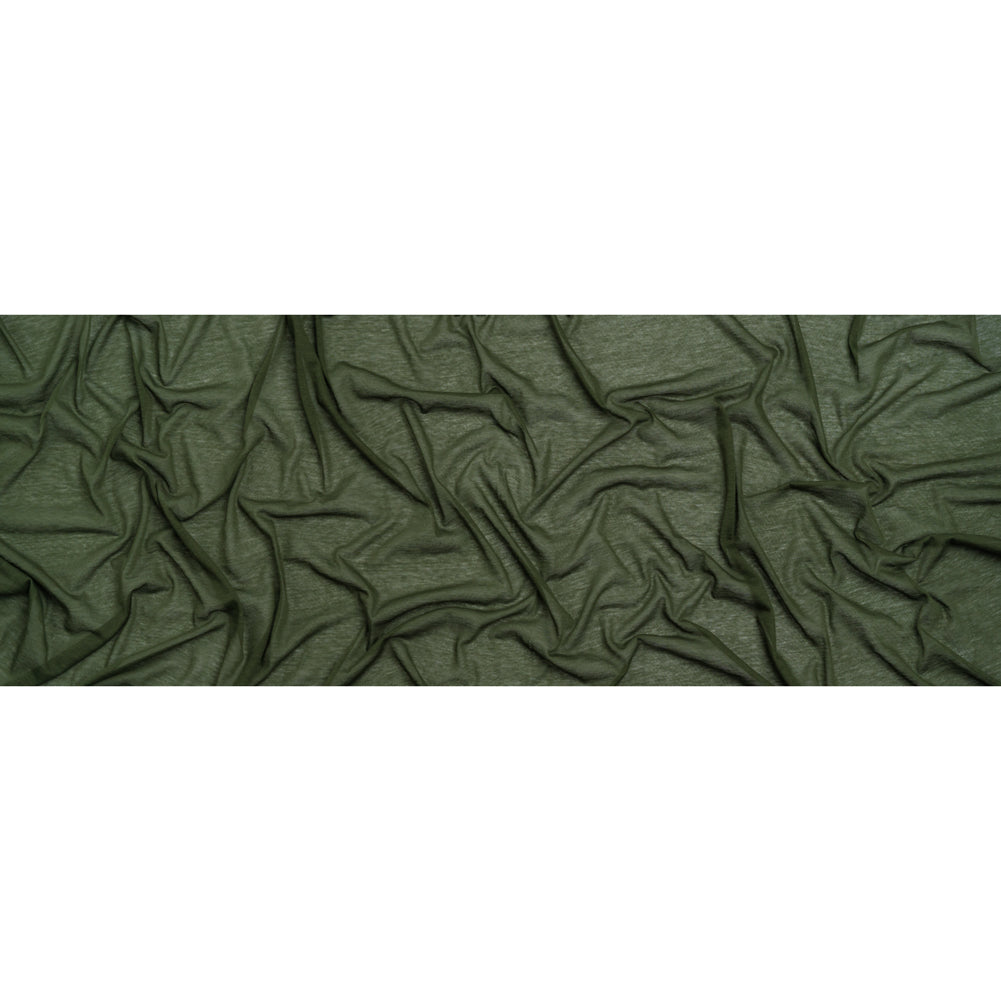 Featherweight Cotton Jersey - Herb Green - Designer Deadstock Full Featherweight Cotton Jersey - Herb Green - Designer Deadstock Full