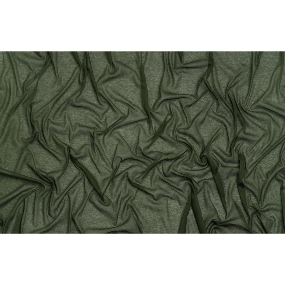 Featherweight Cotton Interlock Knit - Kale Green - Designer Deadstock Full Featherweight Cotton Interlock Knit - Kale Green - Designer Deadstock Full