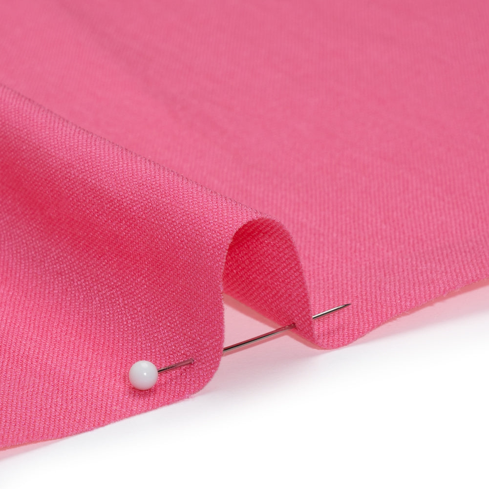 Stretch Linen Woven - Peony Pink - Asturias Collection Stretch Linen Woven - Peony Pink - Asturias Collection