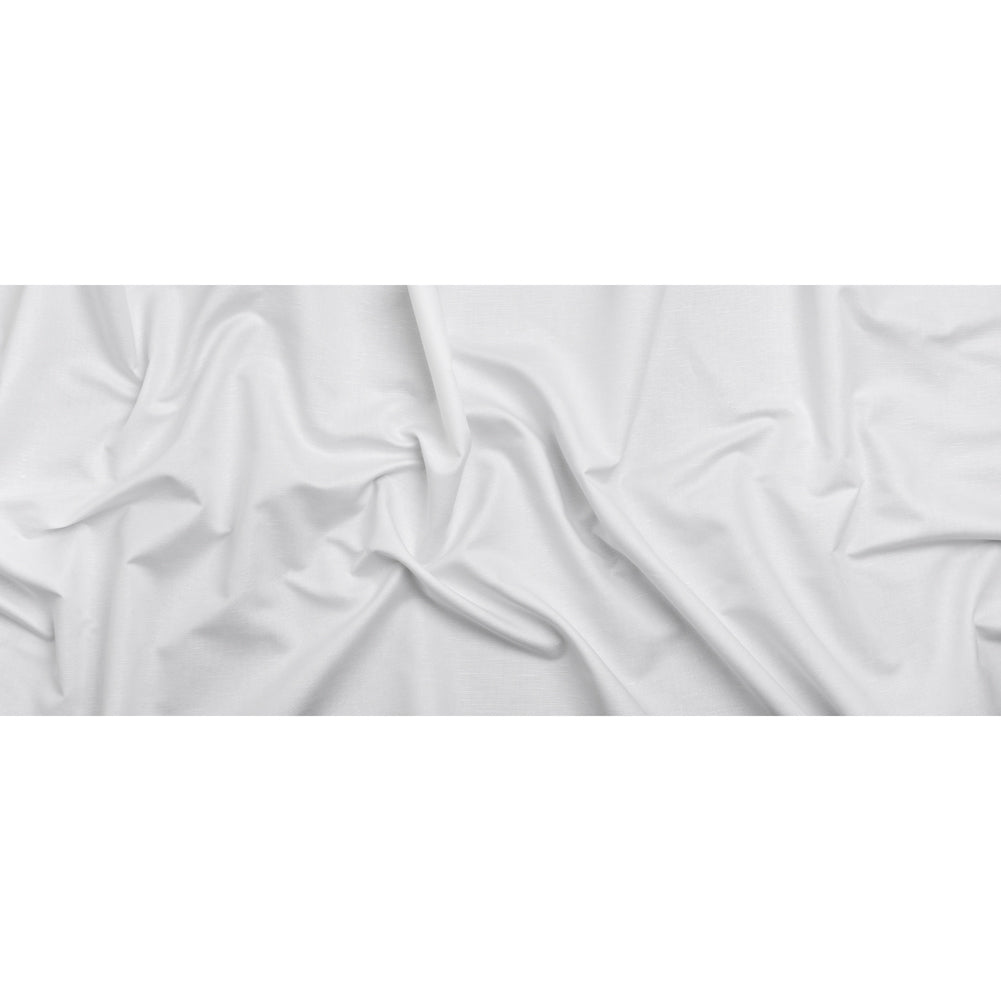 Medium Weight Linen and Cotton Woven - White Full Medium Weight Linen and Cotton Woven - White Full