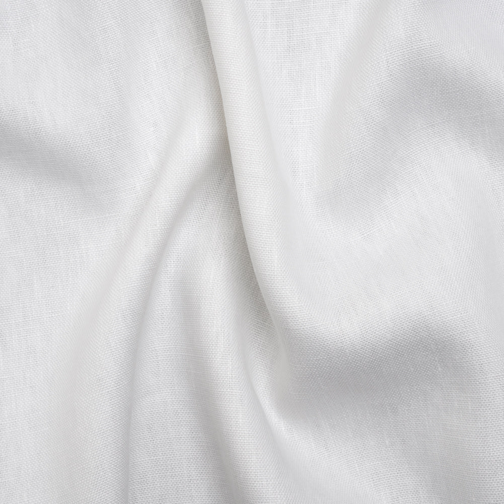 Heavyweight Basketweave Linen Woven - Off-White Heavyweight Basketweave Linen Woven - Off-White