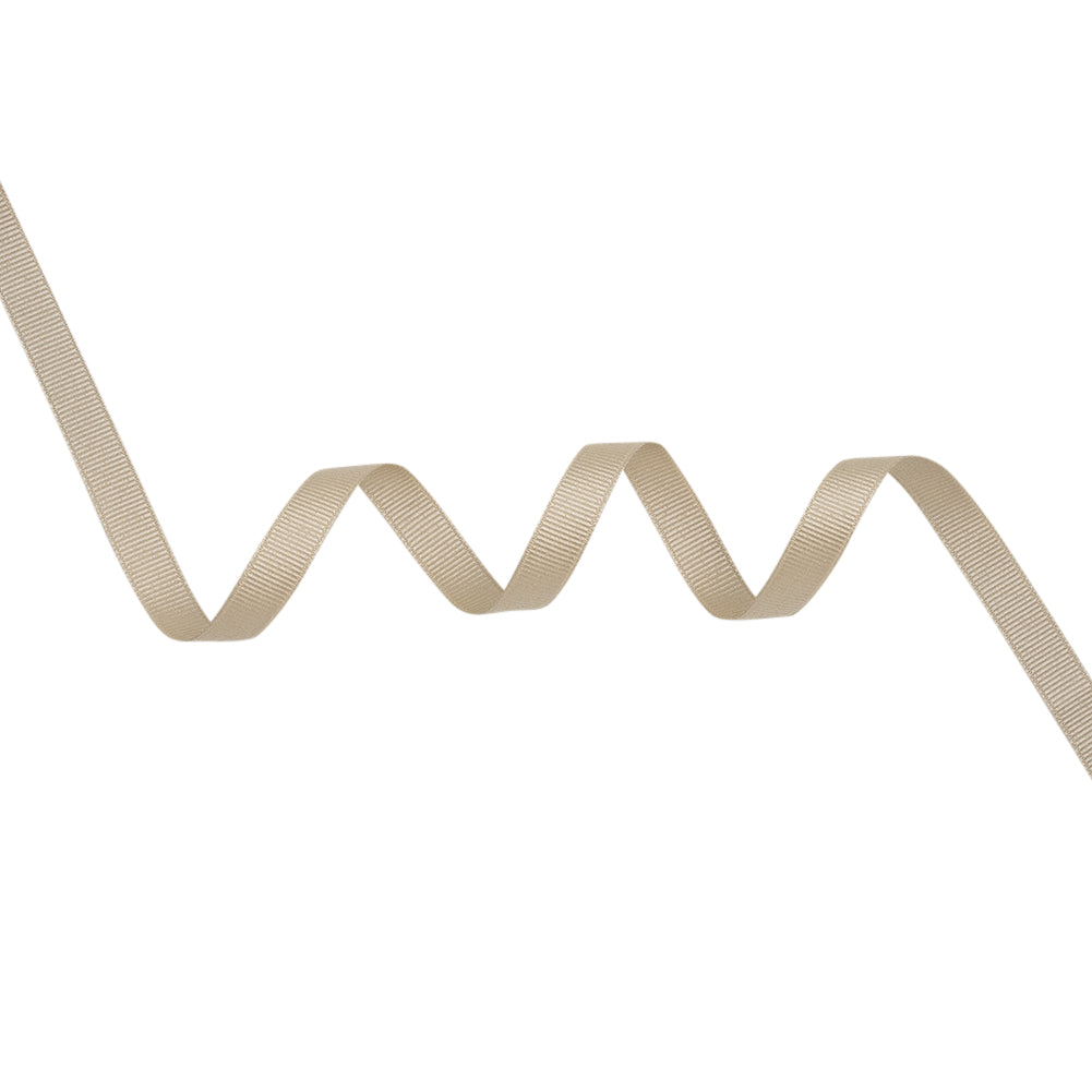 Grosgrain Ribbon - 10mm - Beige Grosgrain Ribbon - 10mm - Beige