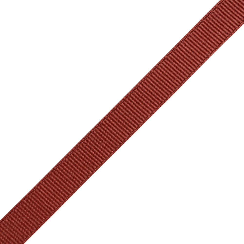 Grosgrain Ribbon - 10mm - Light Burgundy - Folded Grosgrain Ribbon - 10mm - Light Burgundy - Folded
