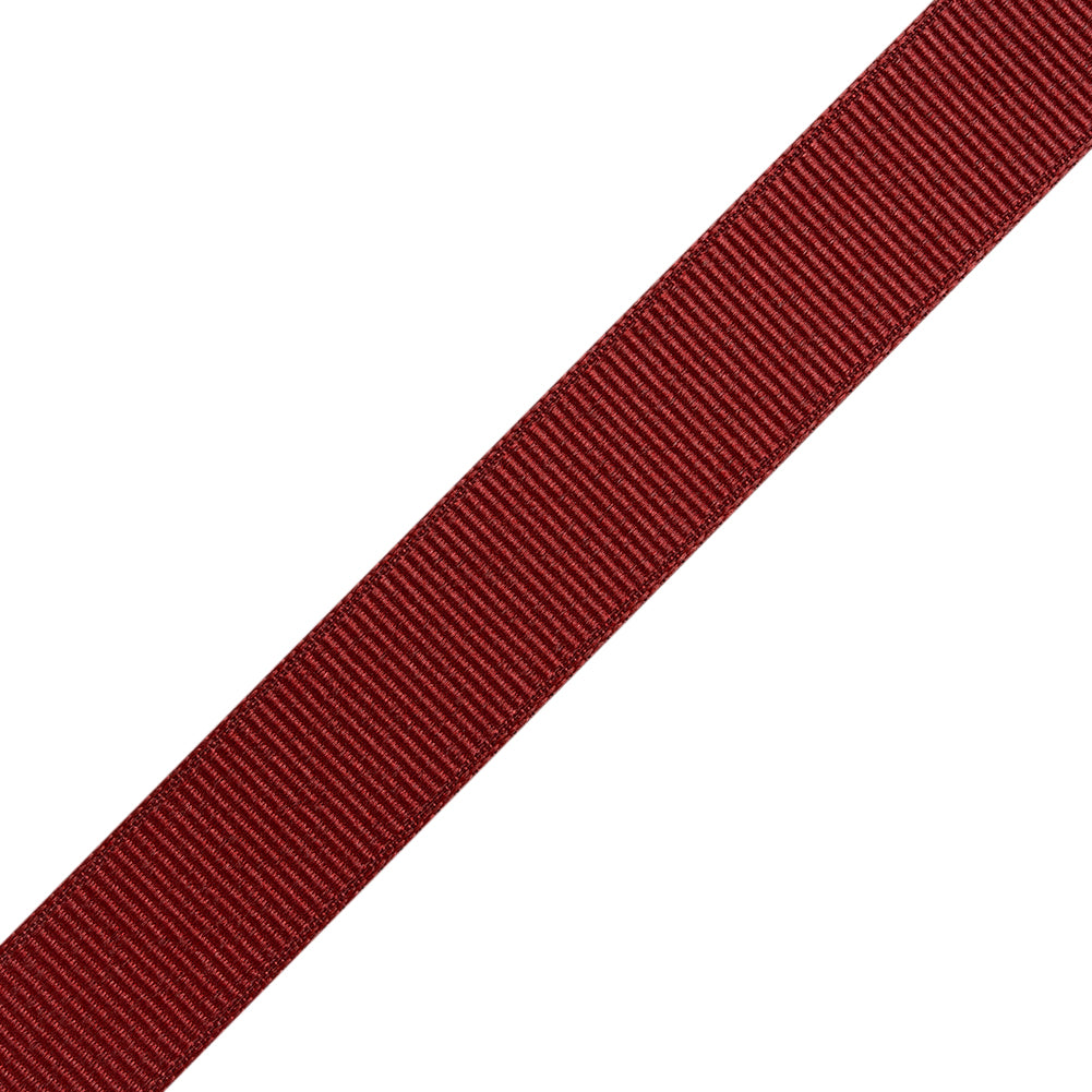 Grosgrain Ribbon - 15mm - Light Burgundy - Folded Grosgrain Ribbon - 15mm - Light Burgundy - Folded