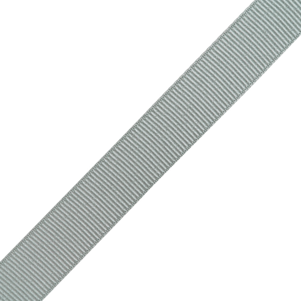 Grosgrain Ribbon - 15mm - Silver Grosgrain Ribbon - 15mm - Silver