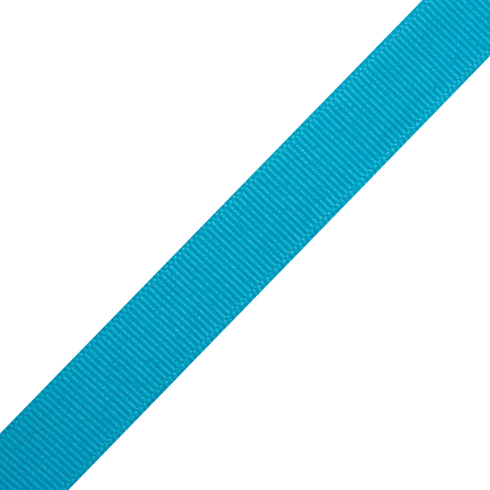 Grosgrain Ribbon - 15mm - Blue - Folded Grosgrain Ribbon - 15mm - Blue - Folded