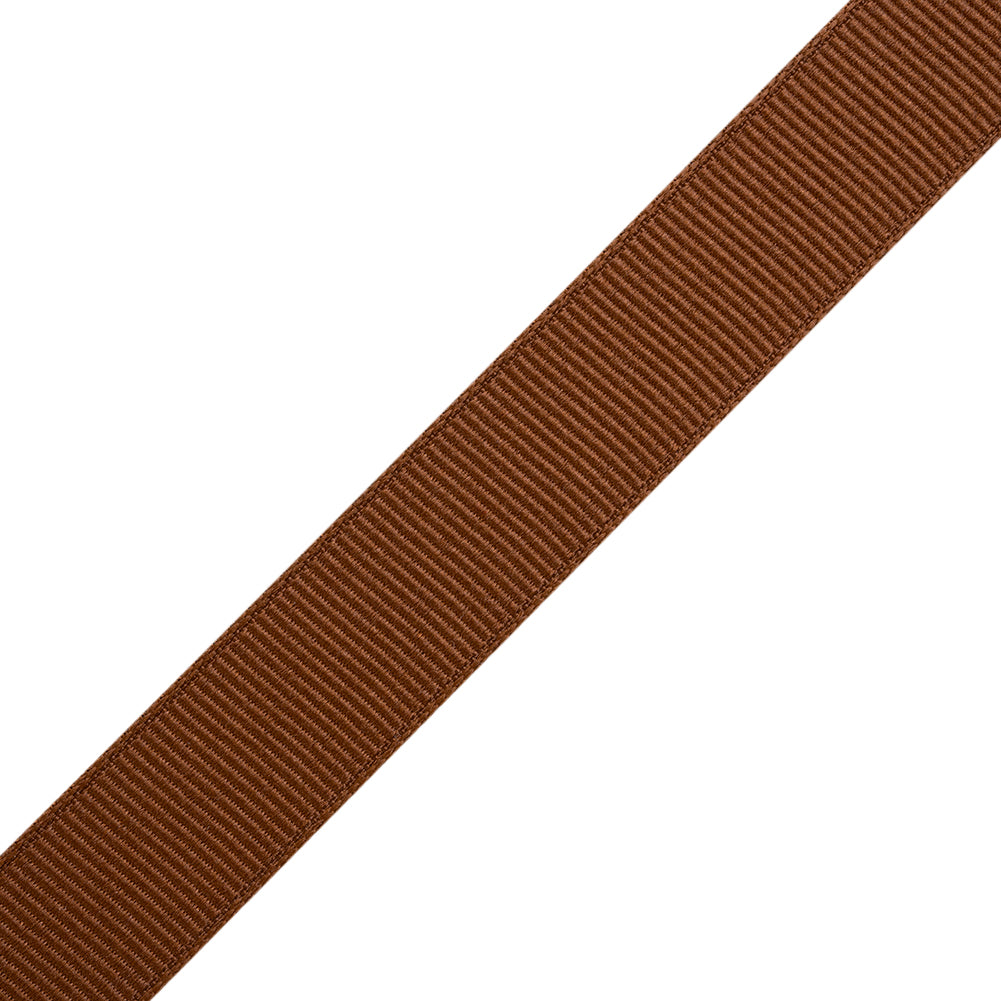 Grosgrain Ribbon - 15mm - Aztec Brown Grosgrain Ribbon - 15mm - Aztec Brown