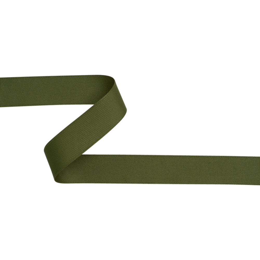 Grosgrain Ribbon - 25mm - Olive Grosgrain Ribbon - 25mm - Olive