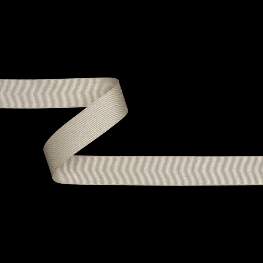 Grosgrain Ribbon - 25mm - Light Beige Grosgrain Ribbon - 25mm - Light Beige