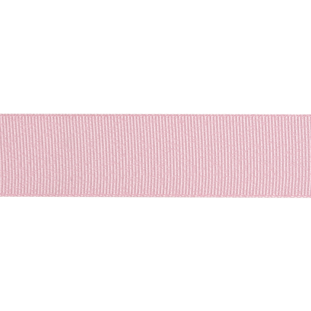 Grosgrain Ribbon - 25mm - Baby Pink - Folded Grosgrain Ribbon - 25mm - Baby Pink - Folded