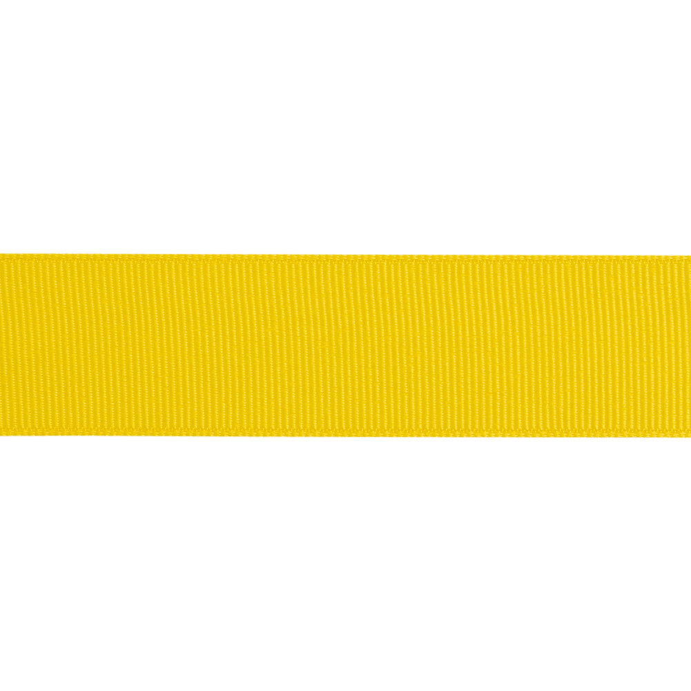 Grosgrain Ribbon - 25mm - Sunshine Yellow Grosgrain Ribbon - 25mm - Sunshine Yellow