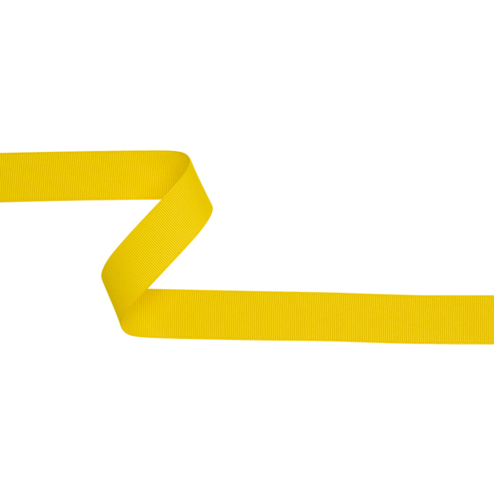 Grosgrain Ribbon - 25mm - Sunshine Yellow Grosgrain Ribbon - 25mm - Sunshine Yellow