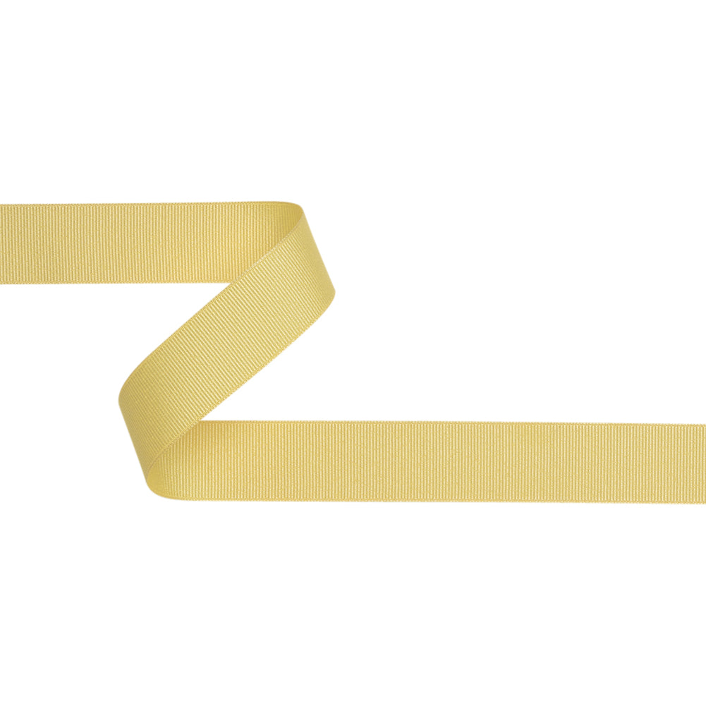 Grosgrain Ribbon - 25mm - Light Yellow Grosgrain Ribbon - 25mm - Light Yellow