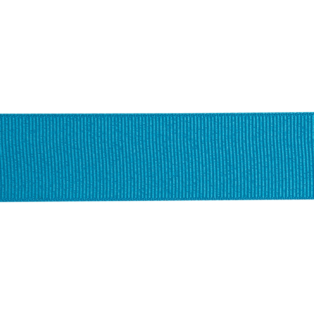 Grosgrain Ribbon - 25mm - Blue - Folded Grosgrain Ribbon - 25mm - Blue - Folded