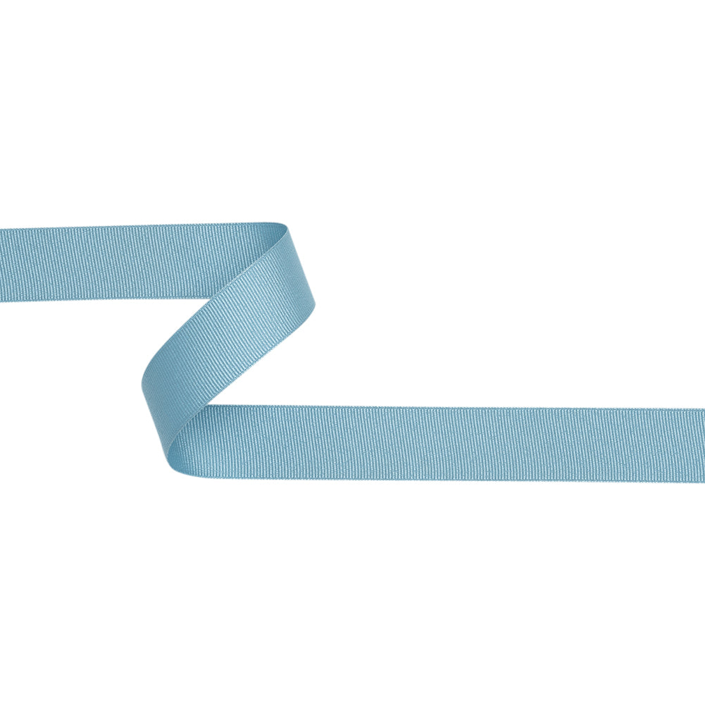 Grosgrain Ribbon - 25mm - Steel Grosgrain Ribbon - 25mm - Steel