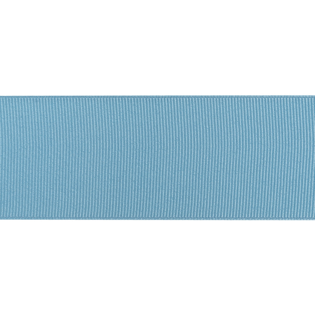 Grosgrain Ribbon - 40mm - Steel - Folded Grosgrain Ribbon - 40mm - Steel - Folded