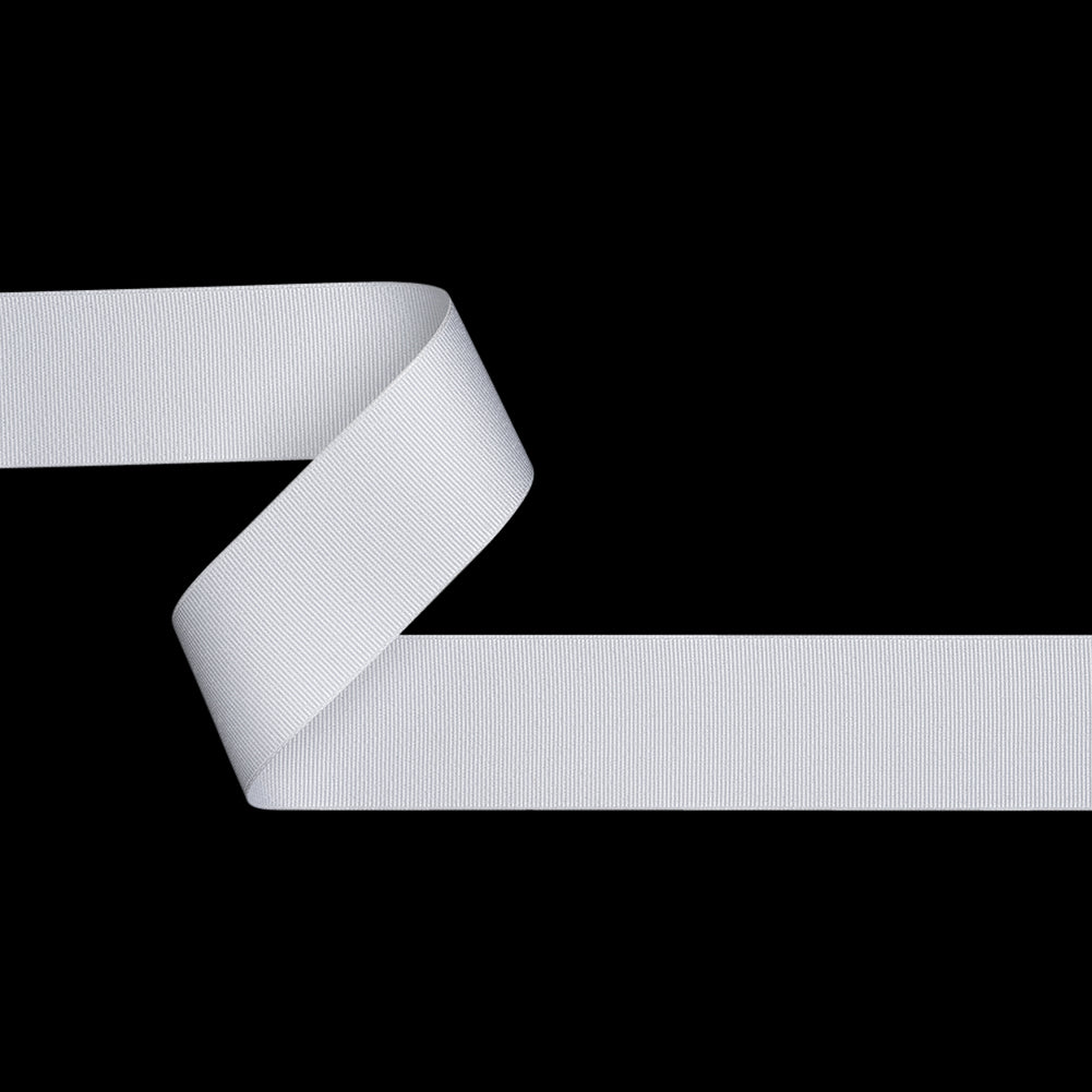 Grosgrain Ribbon - 40mm - White Grosgrain Ribbon - 40mm - White