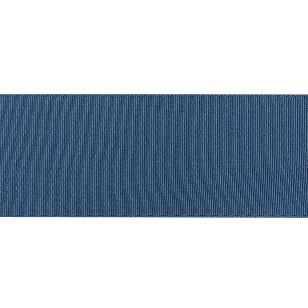 Grosgrain Ribbon - 2" - Light Navy - Folded Grosgrain Ribbon - 2" - Light Navy - Folded