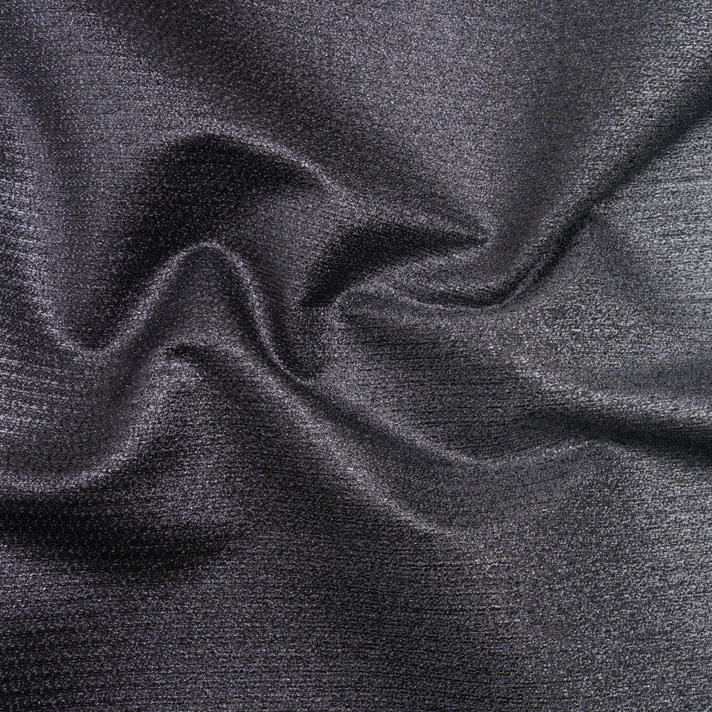 Metallic Luxury Brocade - Gray and Navy Crackled Ombre Metallic Luxury Brocade - Gray and Navy Crackled Ombre