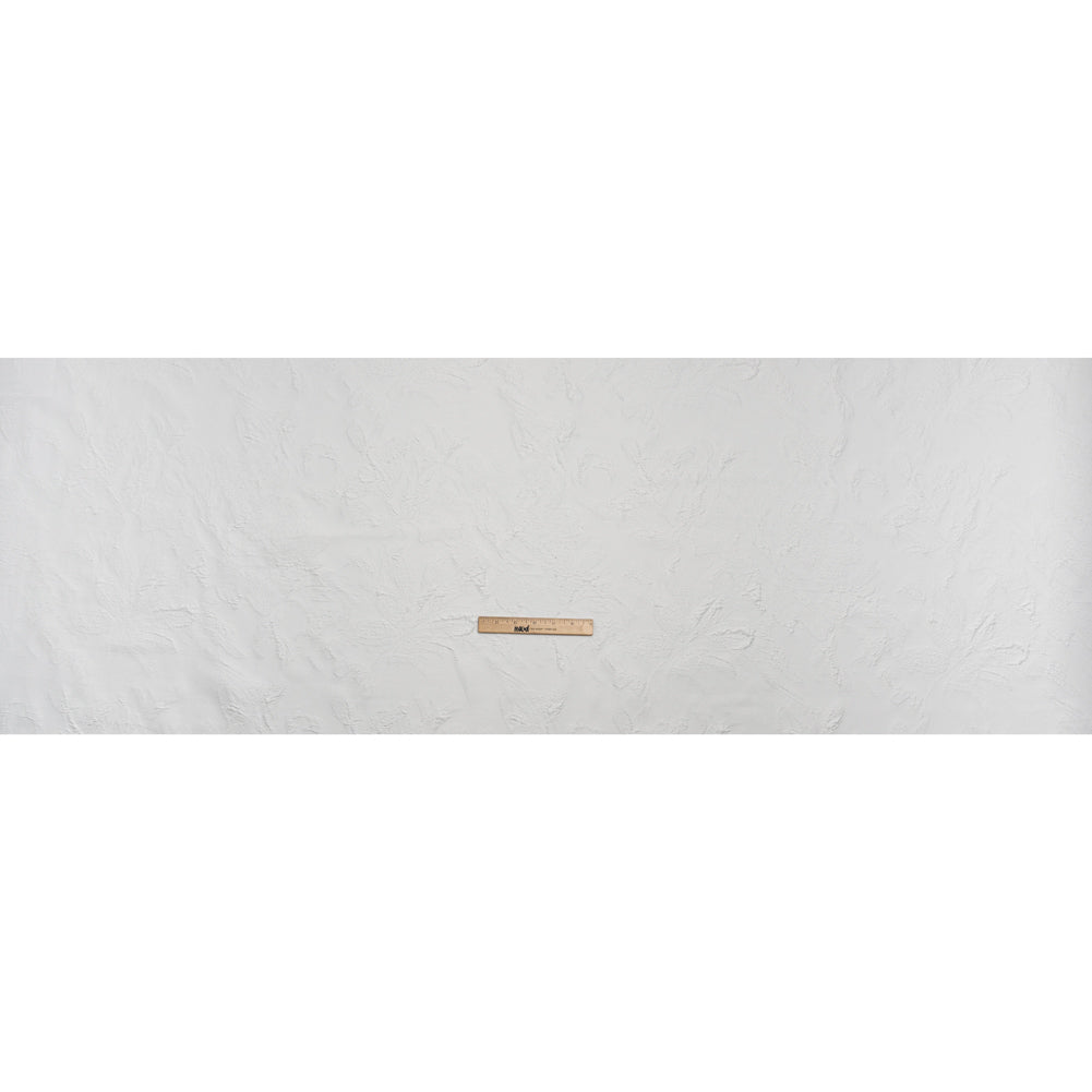 Luxury Bridal Brocade - White Growing Garden Luxury Bridal Brocade - White Growing Garden