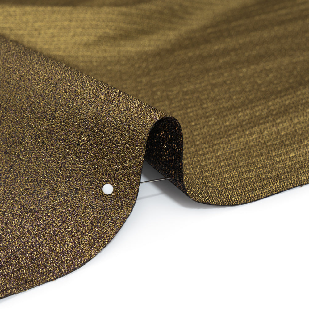 Metallic Luxury Brocade - Gold and Maroon Crackled Ombre Metallic Luxury Brocade - Gold and Maroon Crackled Ombre