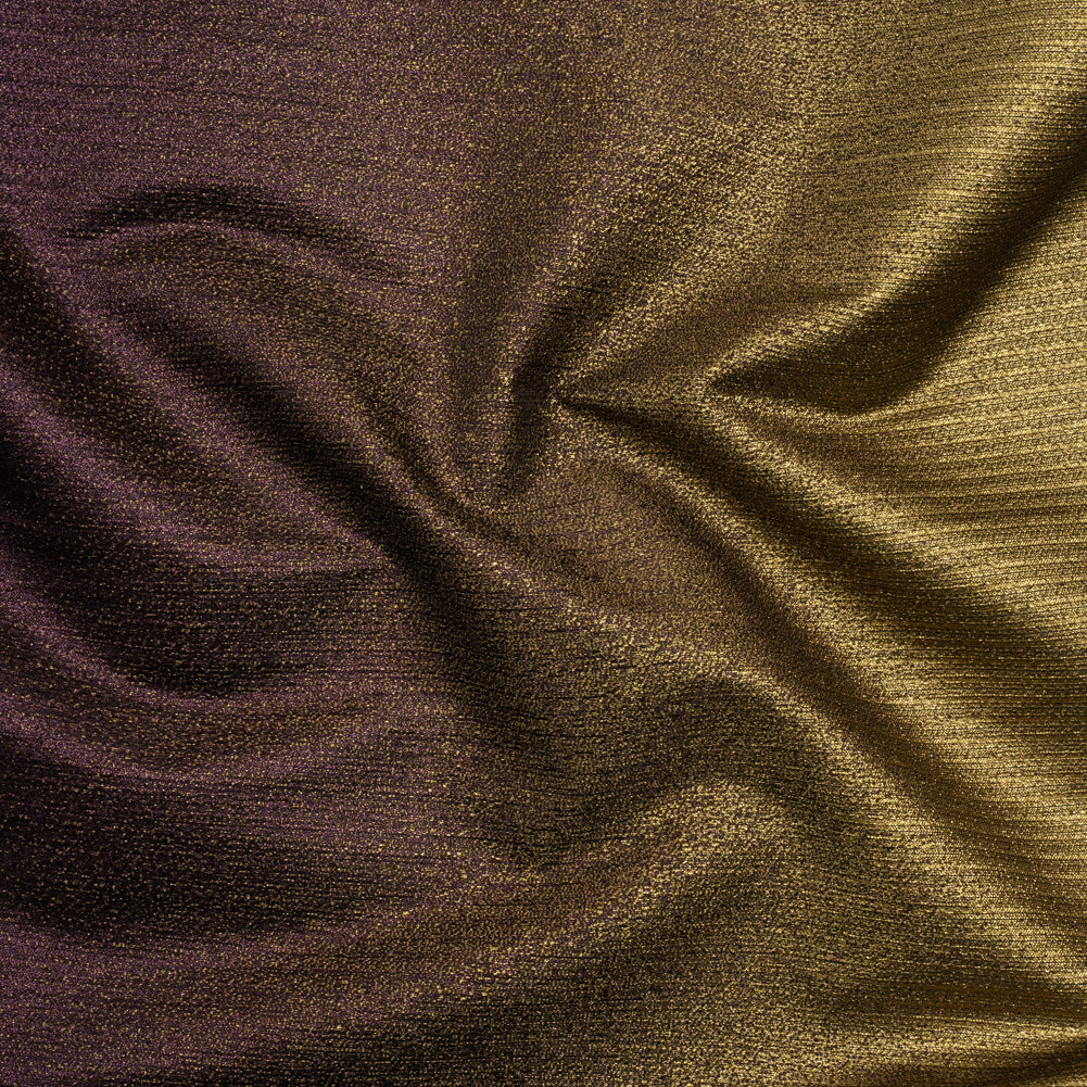 Metallic Luxury Brocade - Gold and Maroon Crackled Ombre Metallic Luxury Brocade - Gold and Maroon Crackled Ombre