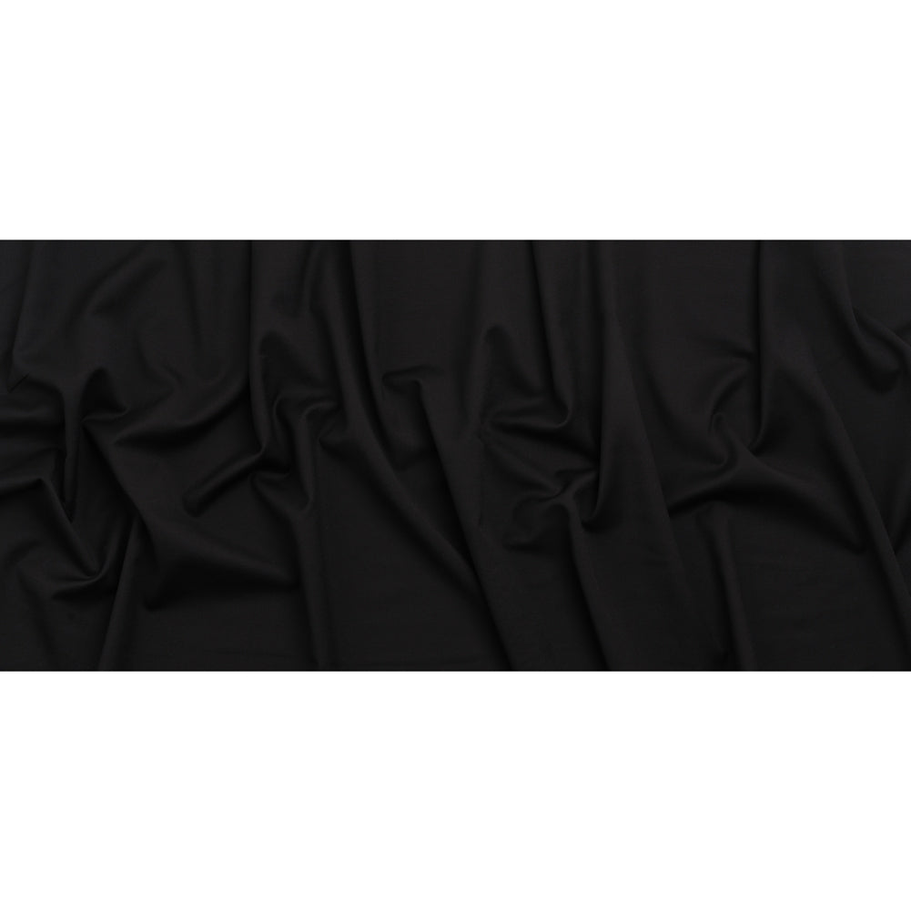 Wool Twill Suiting - Black - Deadstock Wool Twill Suiting - Black - Deadstock