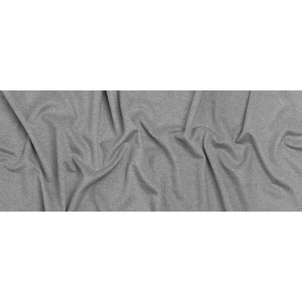 Brushed Wool Blend Coating - Light Gray - Emery Collection - Full Brushed Wool Blend Coating - Light Gray - Emery Collection - Full