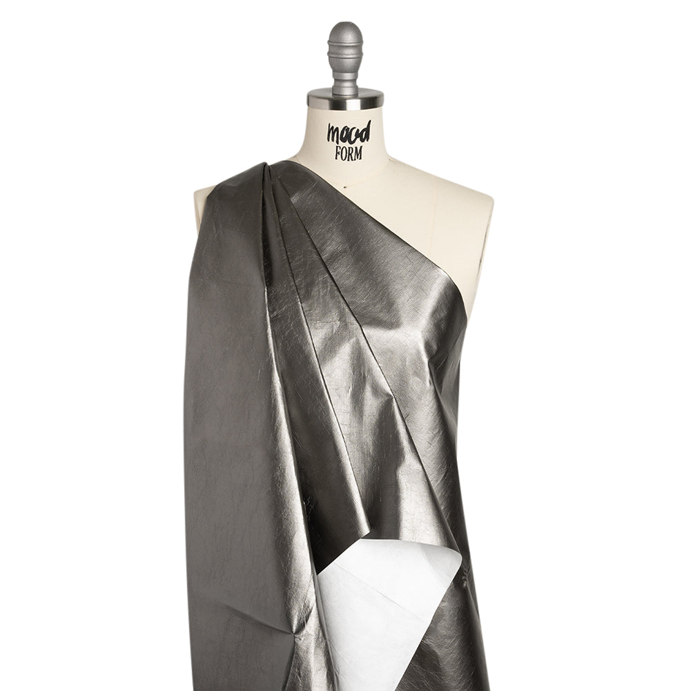 PU Coated Tyvek - Metallic Gray PU Coated Tyvek - Metallic Gray