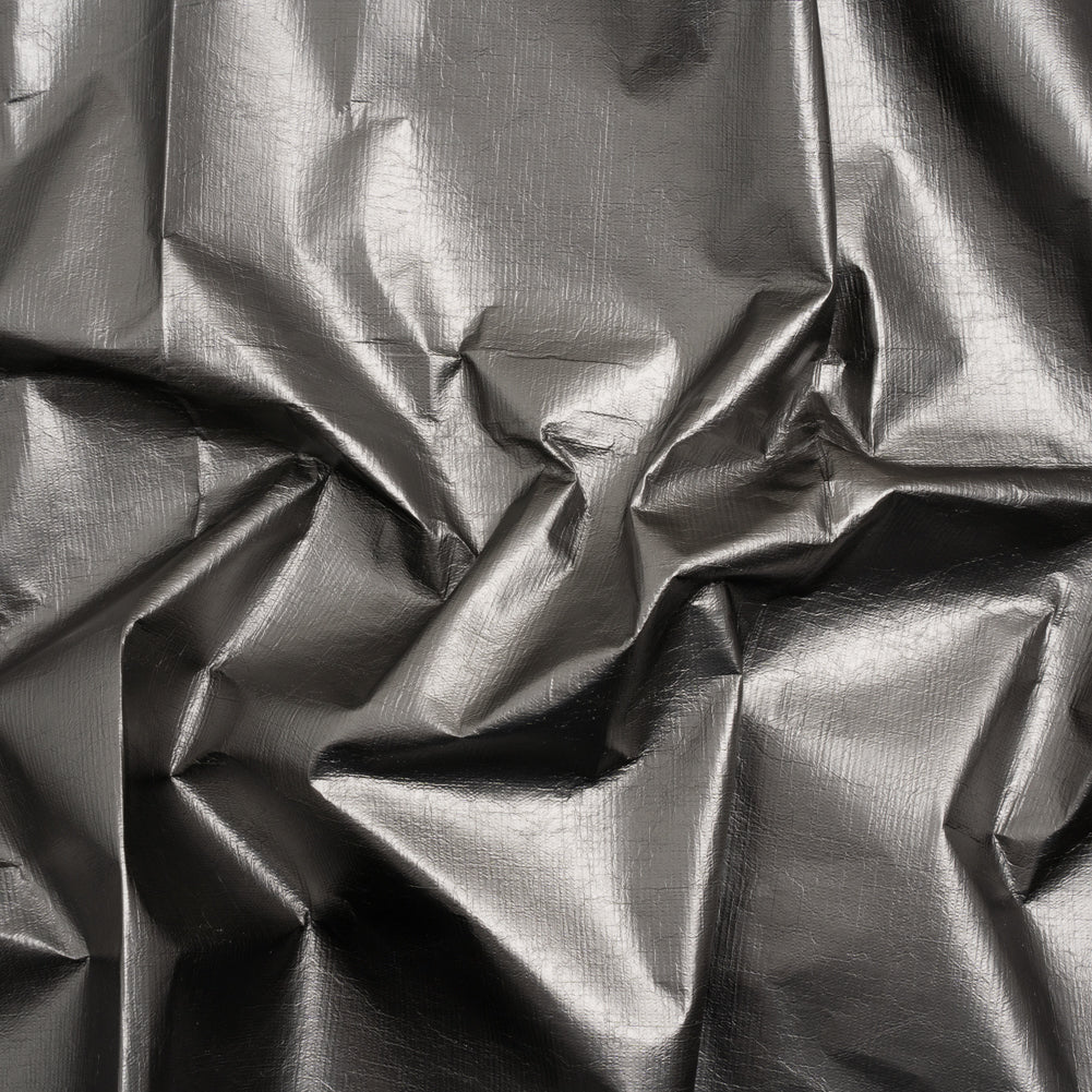 PU Coated Tyvek - Metallic Gray PU Coated Tyvek - Metallic Gray
