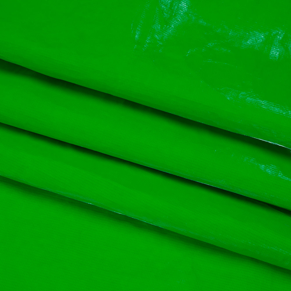 PU Coated Tyvek - Semi-Matte Light Green - Folded PU Coated Tyvek - Semi-Matte Light Green - Folded