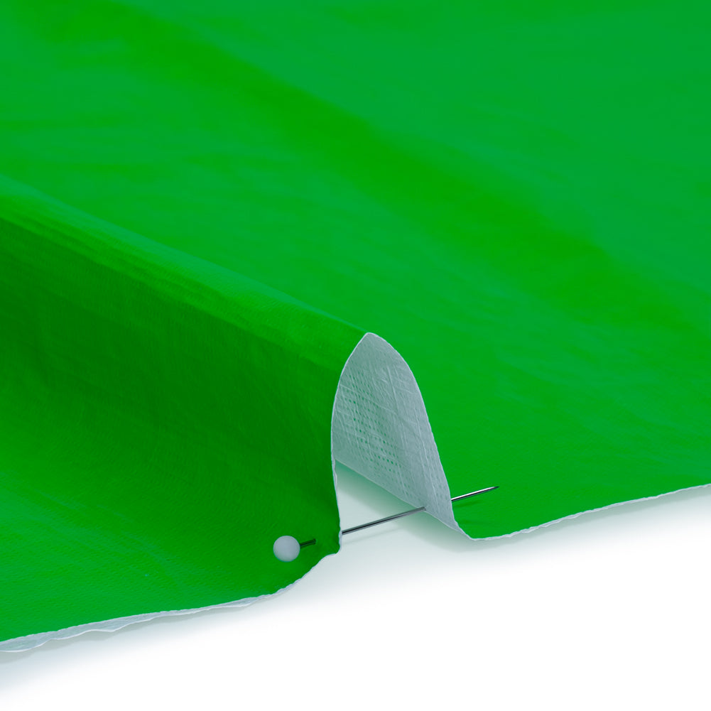 PU Coated Tyvek - Semi-Matte Light Green - Detail PU Coated Tyvek - Semi-Matte Light Green - Detail