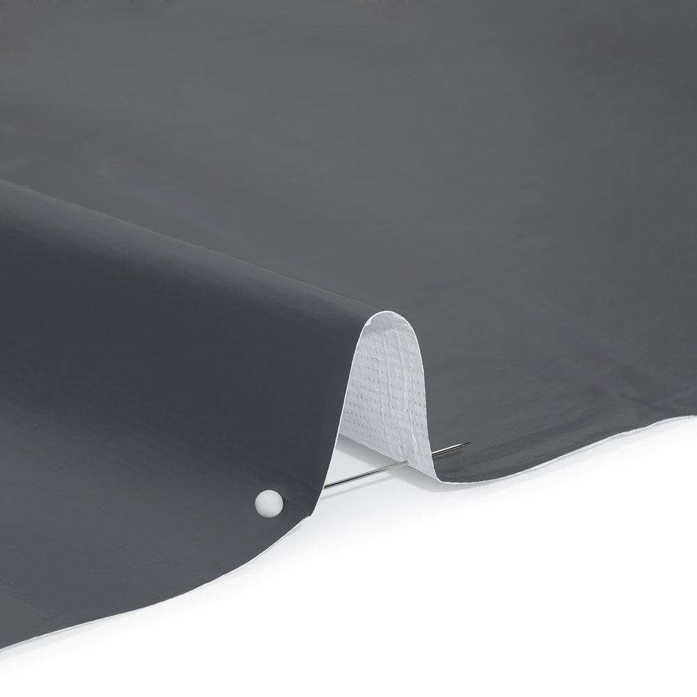 PU Coated Tyvek - Holographic Rainbow Glossy Gray PU Coated Tyvek - Holographic Rainbow Glossy Gray