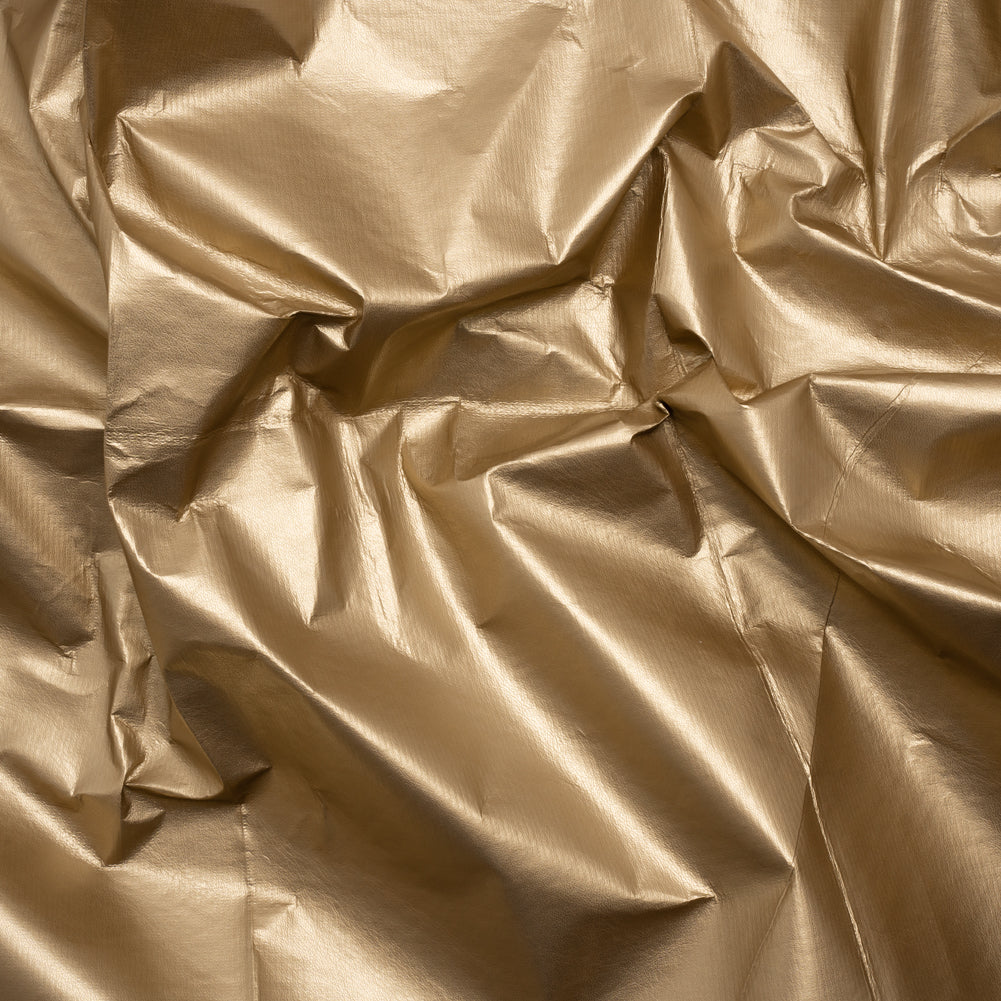 PU Coated Tyvek - Shiny Gold PU Coated Tyvek - Shiny Gold