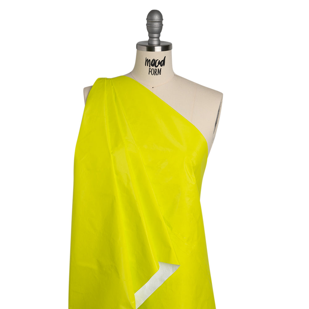 PU Coated Tyvek - Hi-Vis Yellow - Drape PU Coated Tyvek - Hi-Vis Yellow - Drape