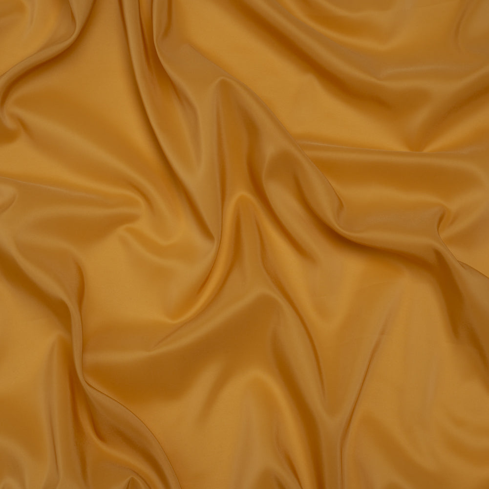 Stretch Polyester Twill Lining - Gold - Josephine Collection Stretch Polyester Twill Lining - Gold - Josephine Collection