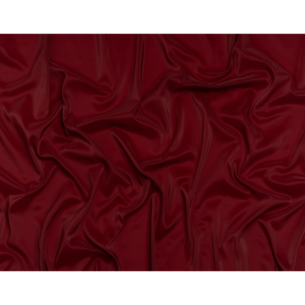 Stretch Polyester Twill Lining - Burgundy - Josephine Collection Stretch Polyester Twill Lining - Burgundy - Josephine Collection