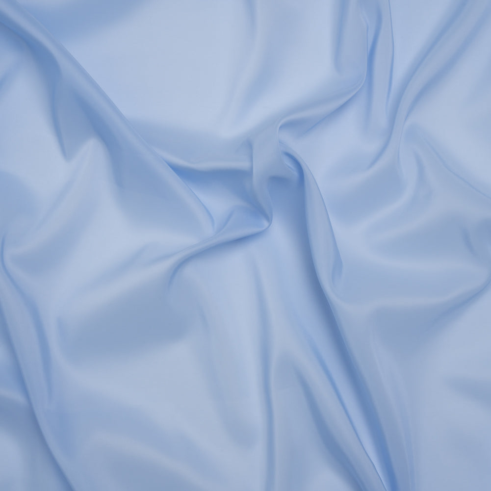 Stretch Polyester Twill Lining - Sky Blue - Josephine Collection Stretch Polyester Twill Lining - Sky Blue - Josephine Collection