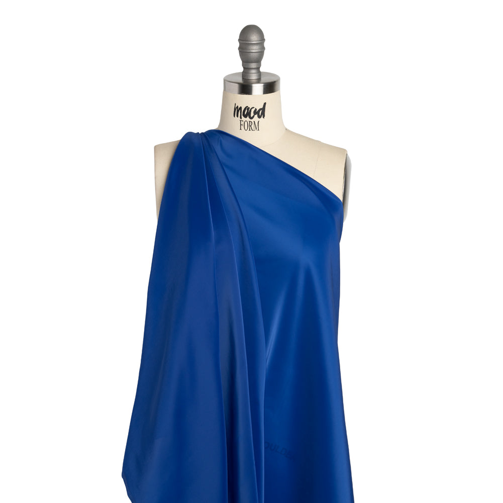 Stretch Polyester Twill Lining - Royal - Josephine Collection Stretch Polyester Twill Lining - Royal - Josephine Collection