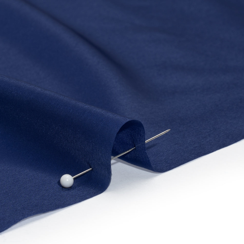 Stretch Polyester Twill Lining - Navy - Josephine Collection Stretch Polyester Twill Lining - Navy - Josephine Collection
